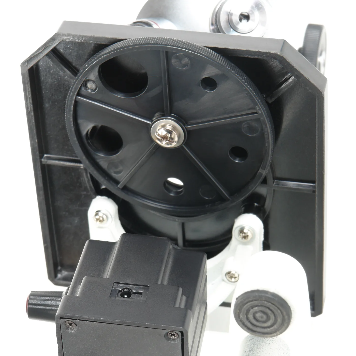Микроскоп школьный Эврика 40х-640х (зеркало, LED)