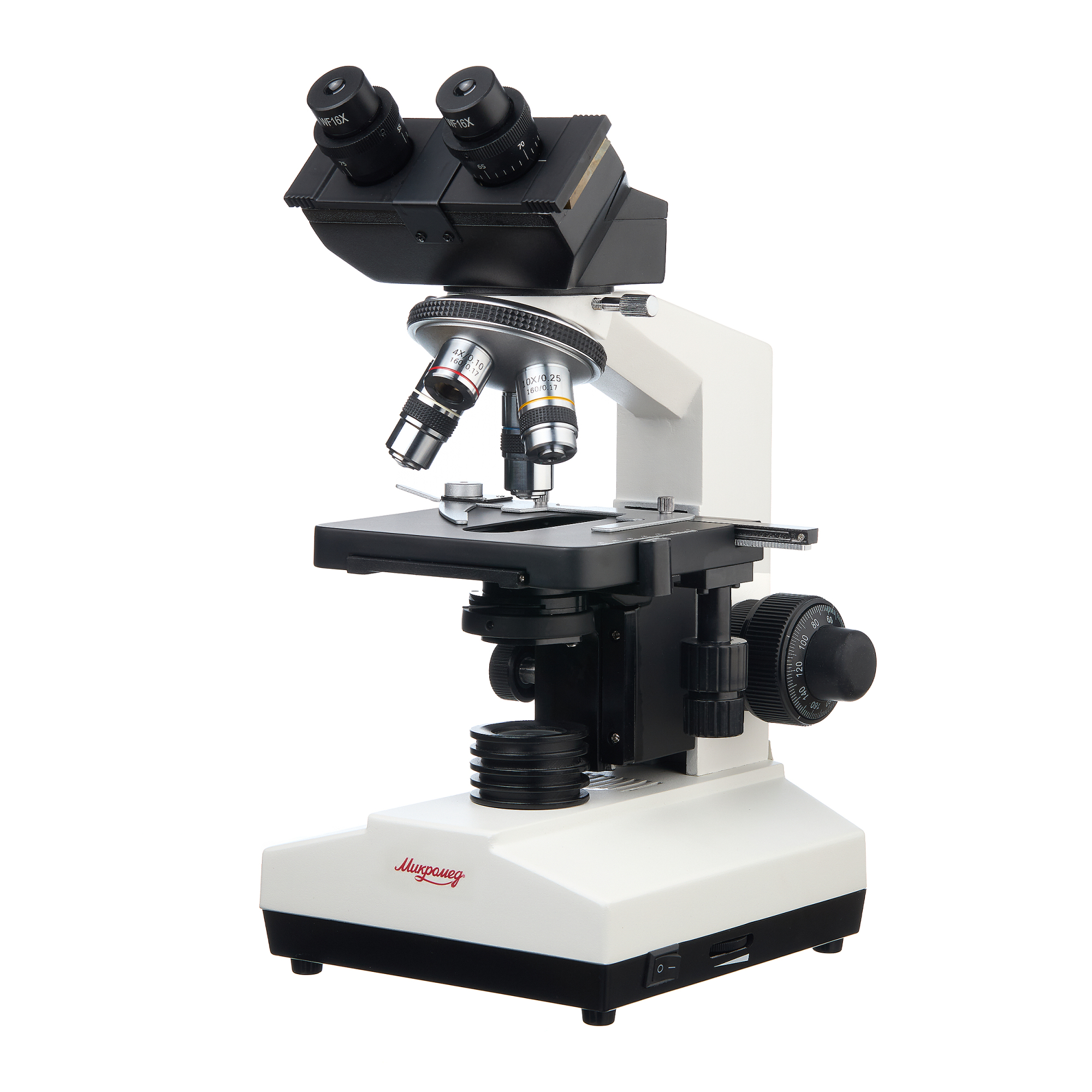 Микроскоп биологический Микромед P-1 (вариант 2 LED) бинокулярный