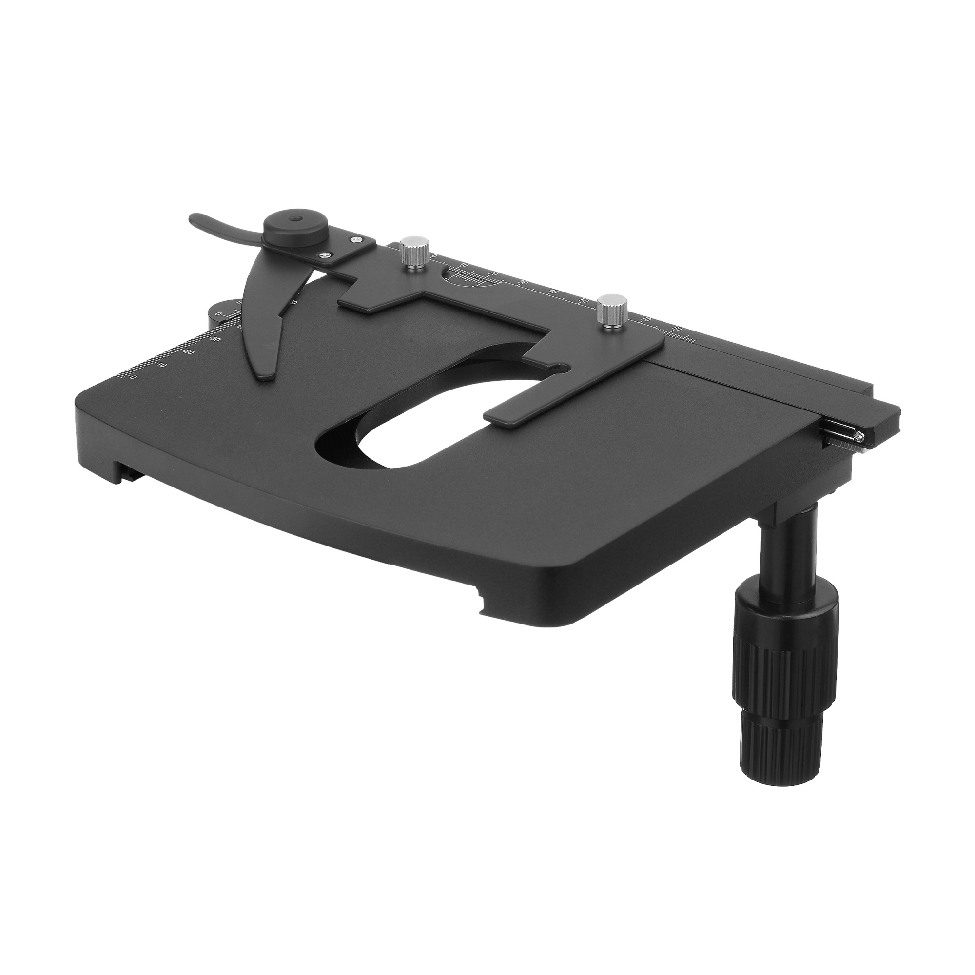 Механический предметный столик с  керамическим покрытием, макс 215х140 мм