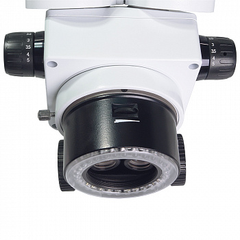 Оптич.головка МС-4-ZOOM (тринокуляр) с фокусировочным механизмом на штатив 