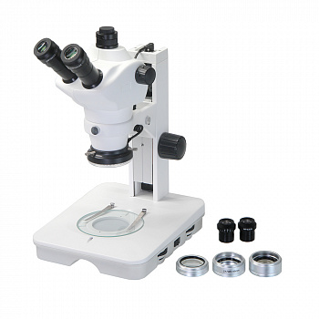 Микроскоп стерео Микромед МС-5-ZOOM LED