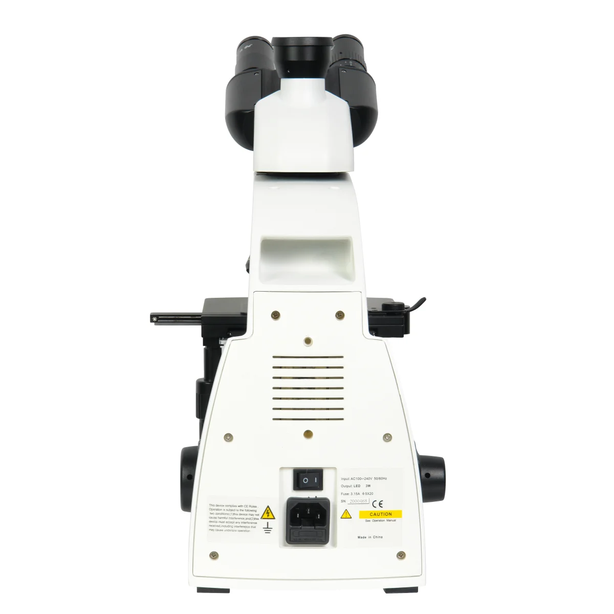 Микроскоп биологический Микромед 1 (вариант 3A LED inf) тринокулярный