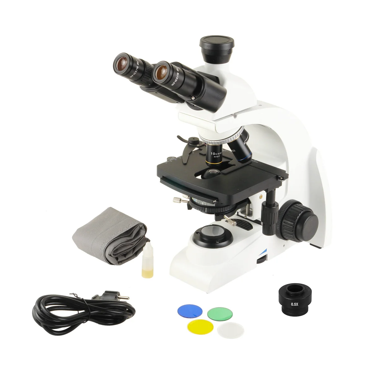 Микроскоп биологический Микромед 1 (вариант 3A LED inf) тринокулярный