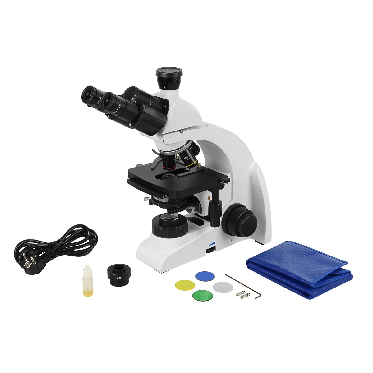 Микроскоп биологический Микромед 2 (вариант 3 LED inf) тринокулярный