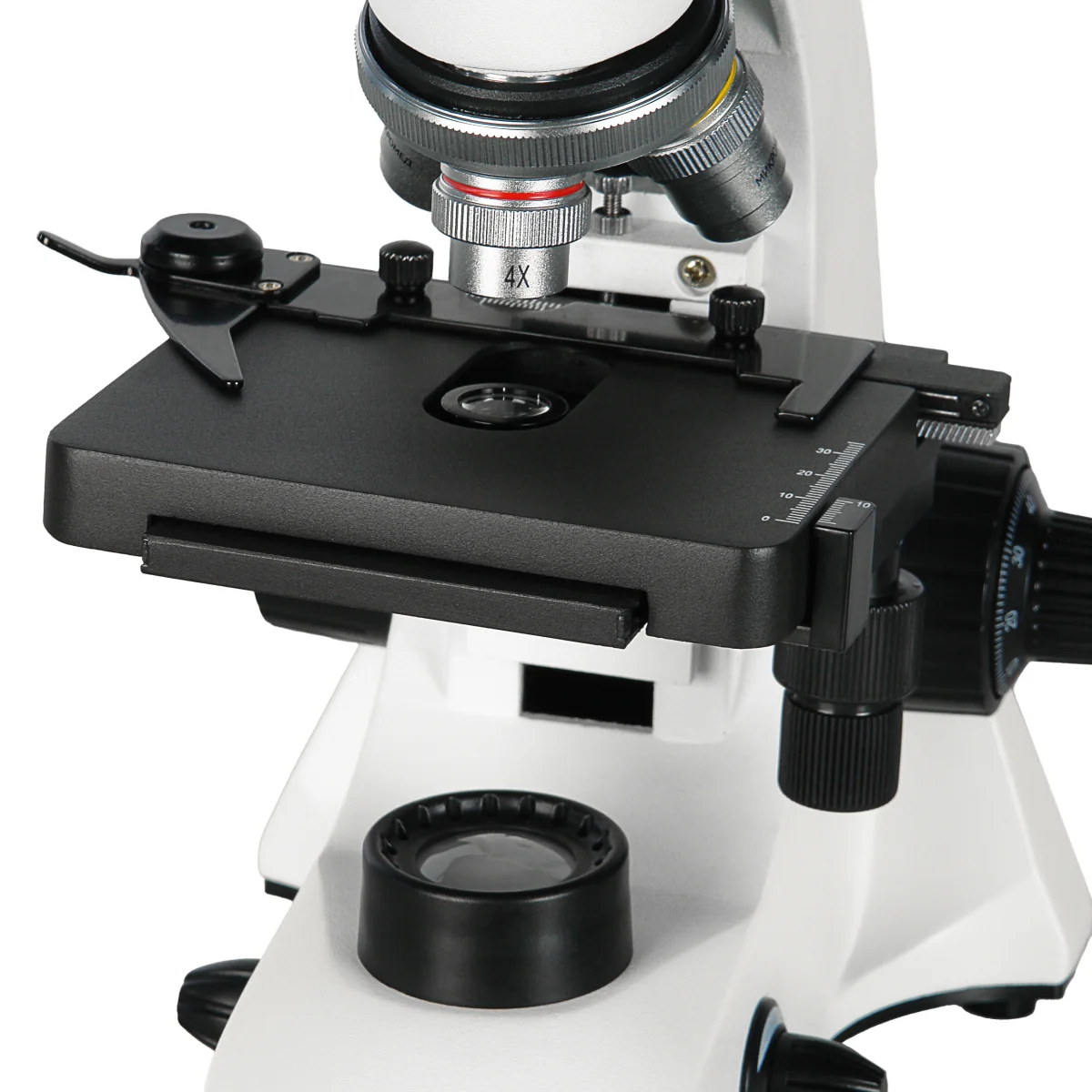 Предметный столик, коллектор проходящего света.