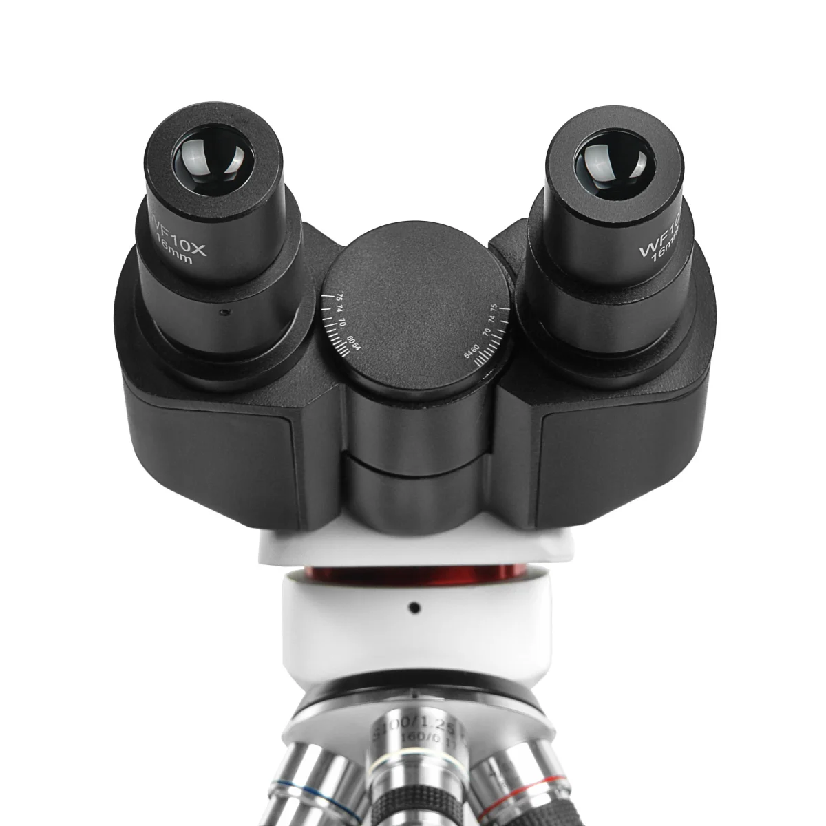 Бинокулярная визуальная насадка с изменяемым межзрачковым расстоянием.