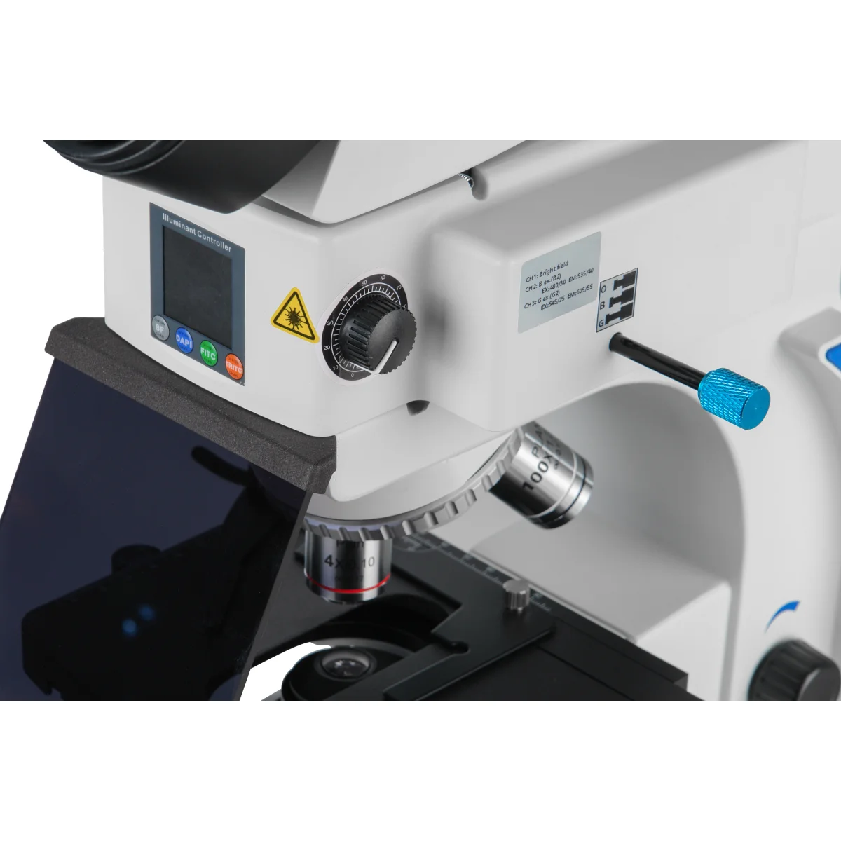 Микроскоп Микромед 3 (вариант ЛЮМ 2 LED) тринокулярный