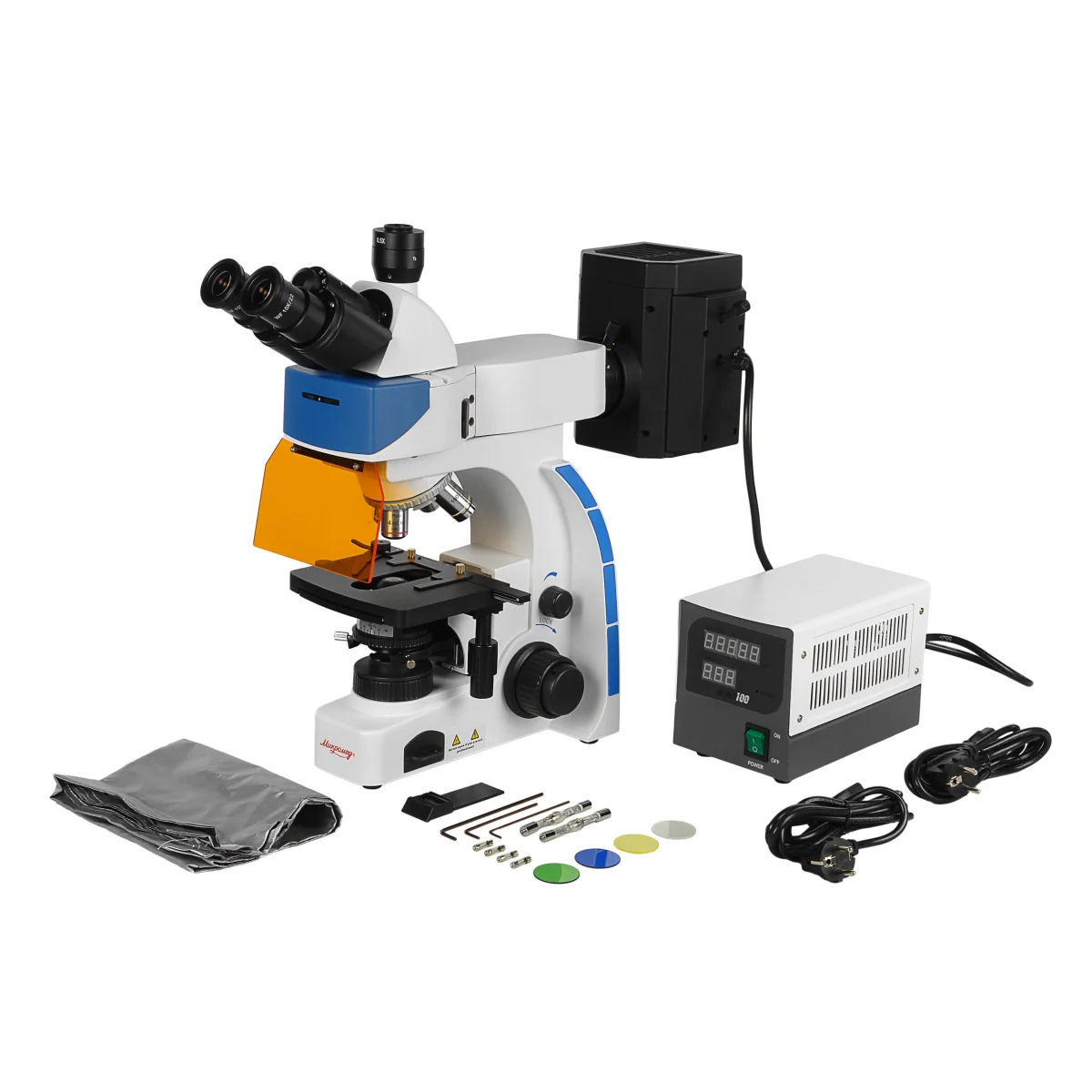 Микроскоп Микромед 3 (вариант ЛЮМ 2 РТ) трин.