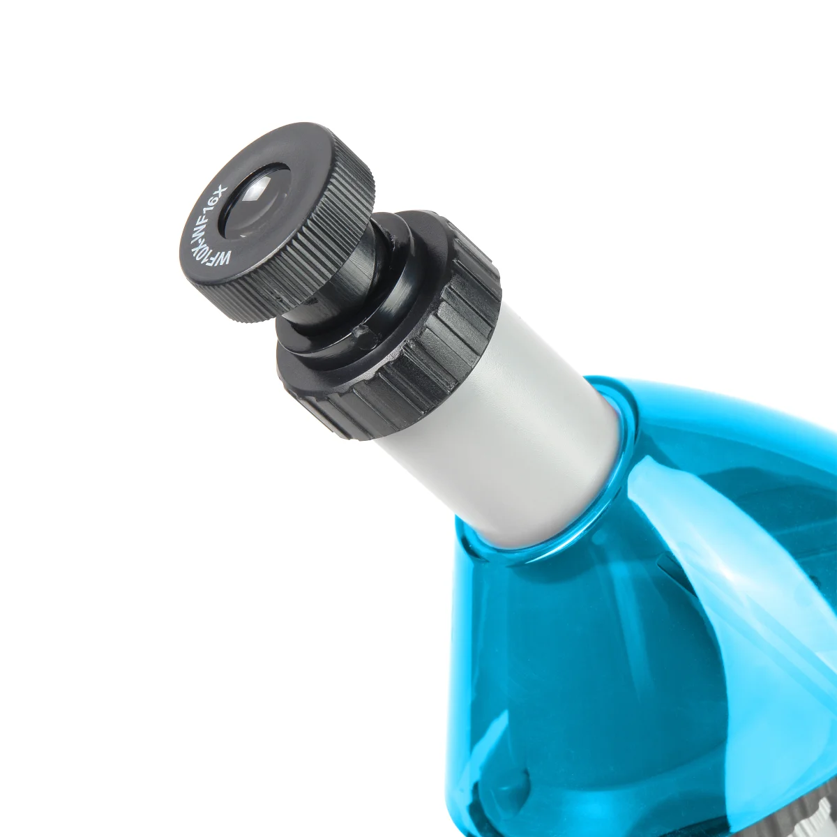 Микроскоп Микромед Атом 40x-640x (лазурь)