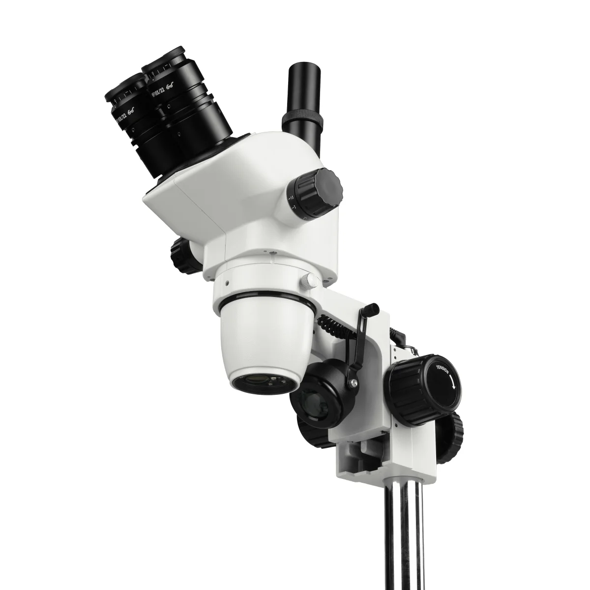 Оптическая головка с блоком объективов и осветителем отраженного света.