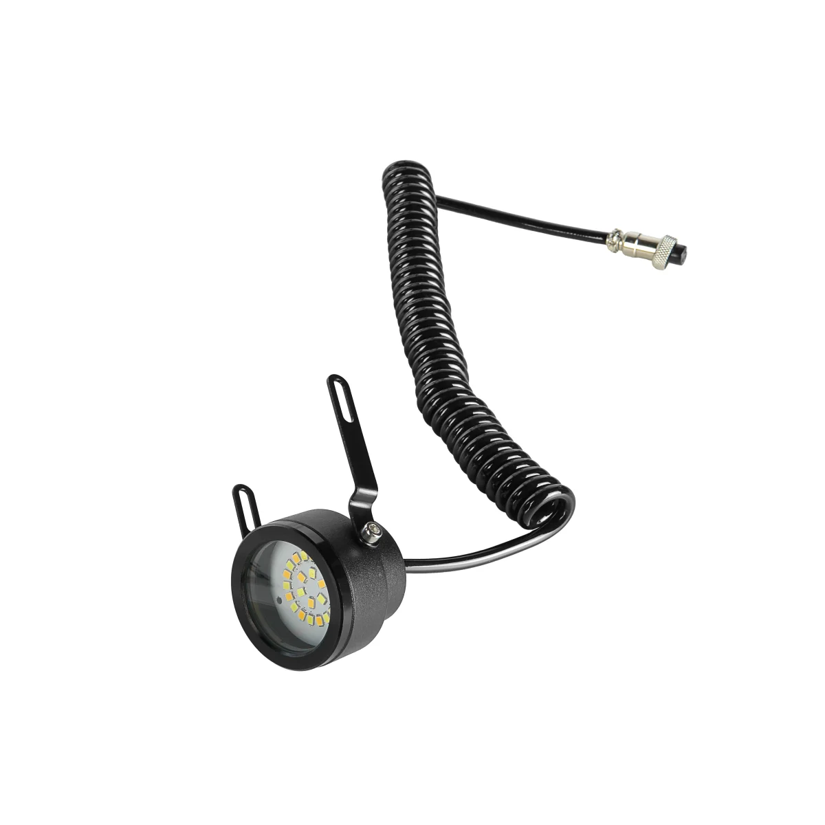 Биколорные осветитель отраженного света с кронштейнами и кабелем.