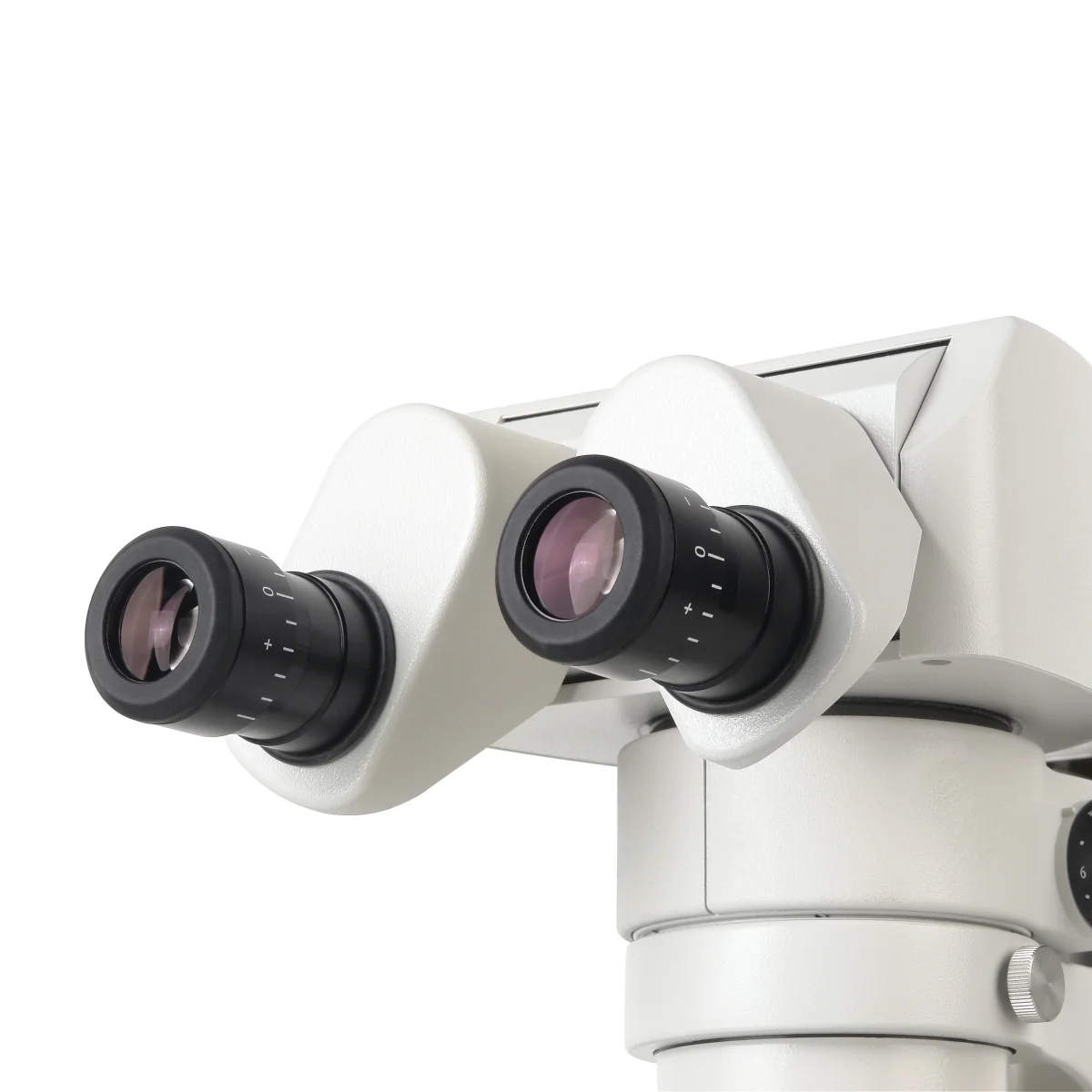 Окуляры с изменяемым углом наклона и межзрачковым расстоянием.