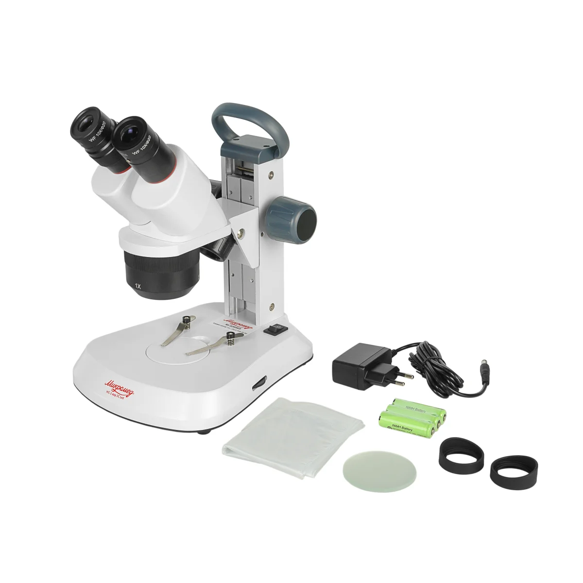 Микроскоп стерео Микромед МС-1 вар.1C (1х/2х/4х) Led