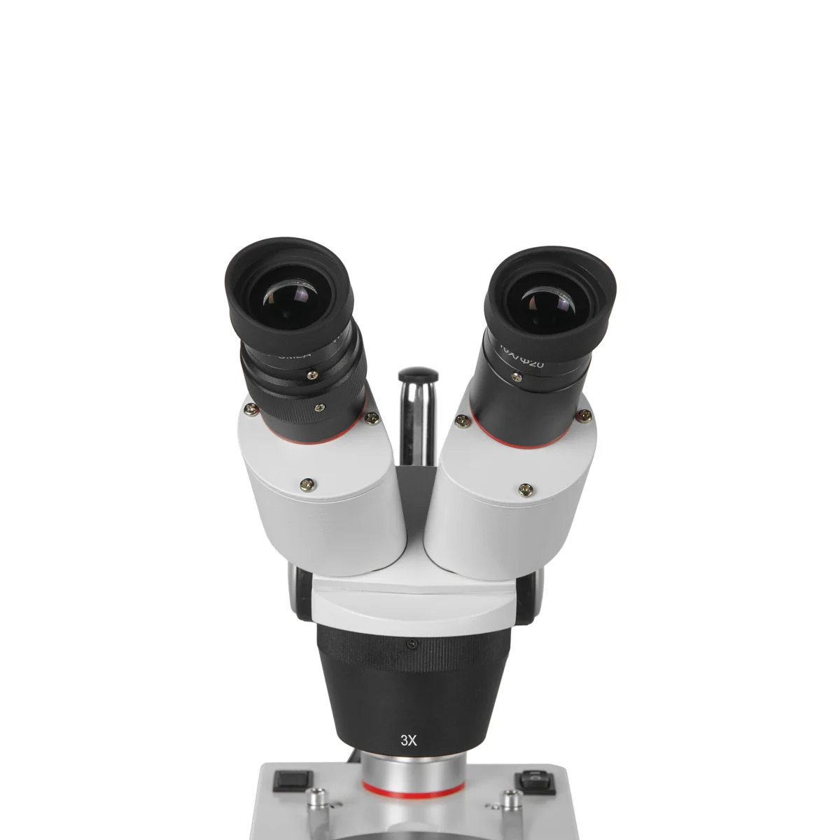 Оптическая головка с блоком объективов и окулярами.