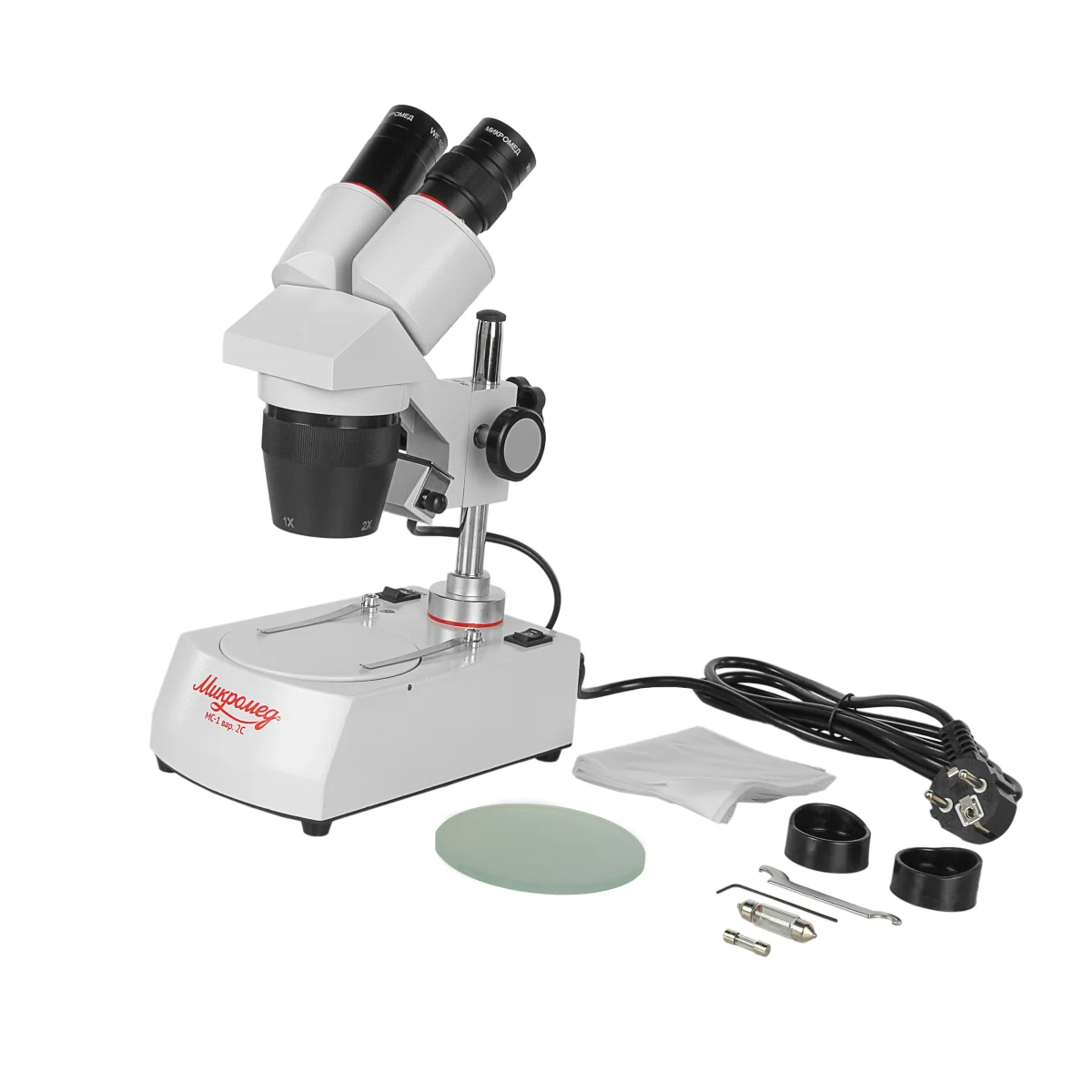 Микроскоп стерео МС-1 вар.2C (1x/2x)